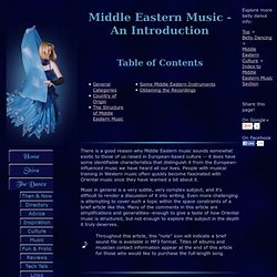 Middle Eastern Music: An Introduction