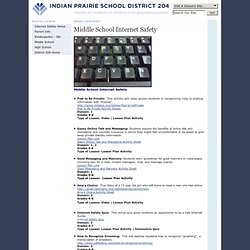 IPSD 204: Middle School Internet Safety