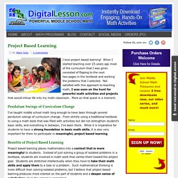 Middle School Math Project Based Learning