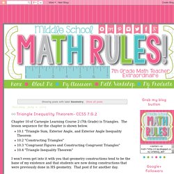 Middle School Math Rules!: Geometry