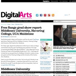 Free Range grad show report: Middlesex University, Havering College, UCA Maidstone