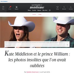 Kate Middleton et le prince William : les photos insolites que l'on avait oubliées