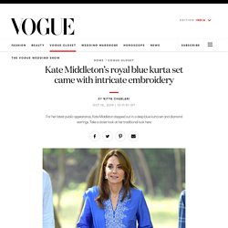 See Kate Middleton's Latest Kurta From the Royal Tour Pakistan at Vogue India