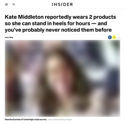 Tricks Kate Middleton reportedly uses while wearing heels - Insider
