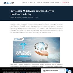 Middleware Software Development For The Healthcare Industry