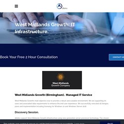 West Midlands Growth: IT Infrastructure. - Allteks