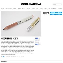 Midori Brass Pencil