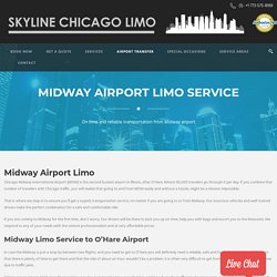 chicago car service to midway