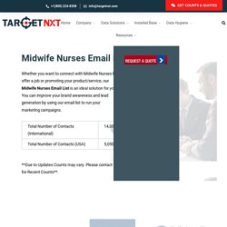 Registered Nurse Midwife - TargetNXT