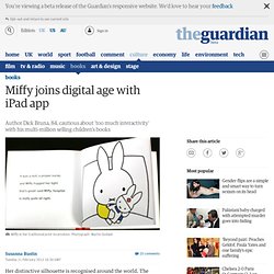 Miffy joins digital age with iPad app