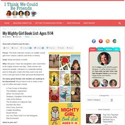 My Mighty Girl Book List: Ages 11-14 - I Think We Could Be Friends