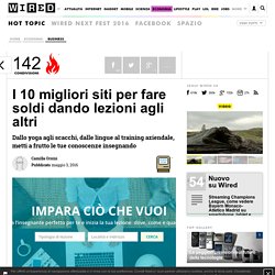 I 10 migliori siti per fare soldi dando lezioni agli altri