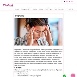 Migraine - Pinkdesk.org