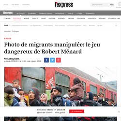 Photo de migrants manipulée à Bézier