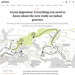 Aryan migration: New genetic study makes Out of India theory backed by Hindutva supporters unlikely