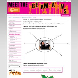 Meet the Germans – Typisch deutsch - Migration/Integration - Einstieg - Goethe-Institut 