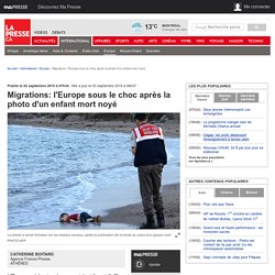 Migrations: l'Europe sous le choc après la photo d'un enfant mort noyé