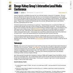 Recap: Kelsey Group’s Interactive Local Media Conf