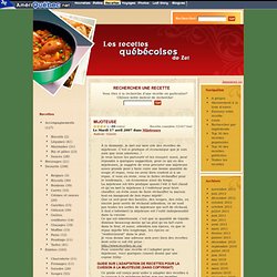Mijoteuse - Les recettes québécoises de Zet