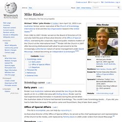 Mike Rinder