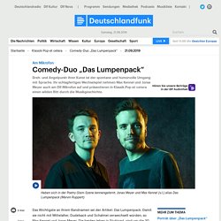Am Mikrofon - Comedy-Duo "Das Lumpenpack"