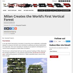 Milan Creates the World’s First Vertical Forest