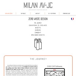 MILAN AV-JC I What is a Zero Waste design philosophy?