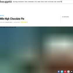 Mile-High Chocolate Pie