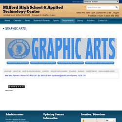Graphic Arts - Milford High School & Applied Technology Center