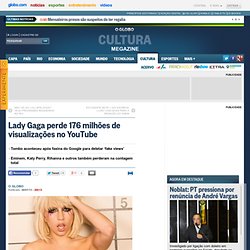 Lady Gaga perde 176 milhões de visualizações no YouTube