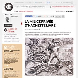 La milice privée d’Hachette Livre