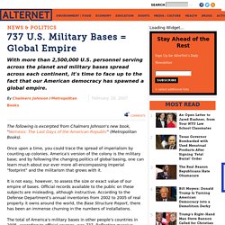 737 U.S. Military Bases = Global Empire