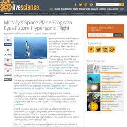 Military's Space Plane Program Eyes Future Hypersonic Flight