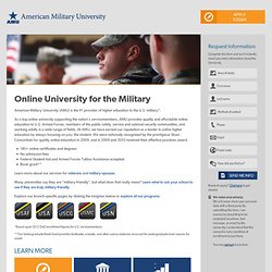 Top Military Online University
