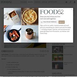 Milk and Honey recipe from food52