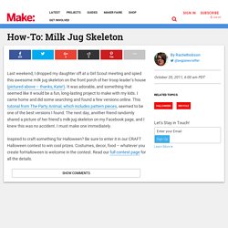 Milk Jug Skeleton