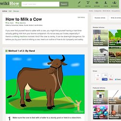 2 Ways to Milk a Cow