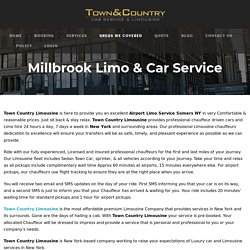 Millbrook Limo & Car Service – Town Country Limousine