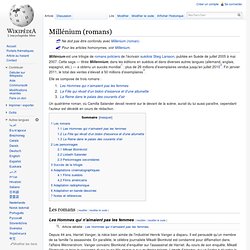 Millénium (romans) - Wikipédia - Mozilla Firefox