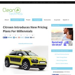 Citroen Introduces New Pricing Plans For Millennials
