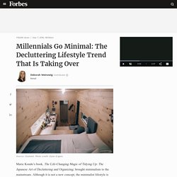 Millennials Go Minimal: The Decluttering Lifestyle Trend That Is Taking Over