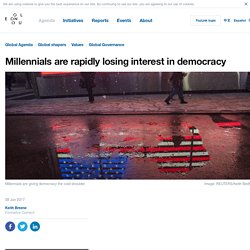 *****Millennials are rapidly losing interest in democracy