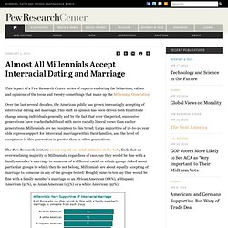 Almost All Millennials Accept Interracial Dating and Marriage