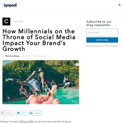 How Millennials on the Throne of Social Media Impact Your Brand's Growth