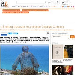 1,6 milliard d’oeuvres sous licence Creative Commons