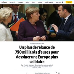 Un plan de relance pour dessiner une autre Europe