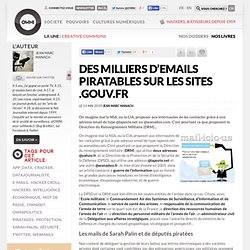 Des milliers d’emails piratables sur les sites .gouv.fr » Article » OWNI, Digital Journalism