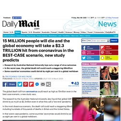 15 MILLION people will die in best-case coronavirus scenario
