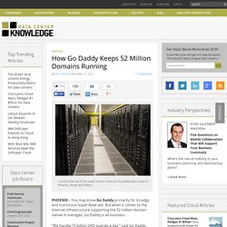 How Go Daddy Keeps 52 Million Domains Running