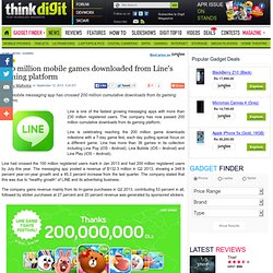 200 million mobile games downloaded from Line's gaming platform - Video Games